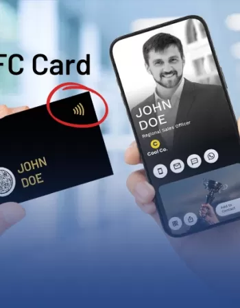 Custom NFC Card With Barcode
